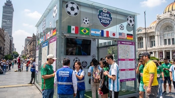 Activan módulo en CDMX para atención de extranjeros en el mundial