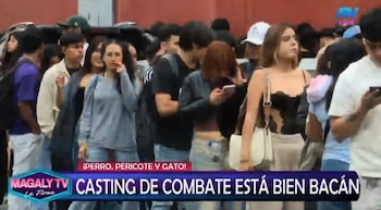 Magaly Medina revela el éxito del casting de Combate y lo relaciona con los S/35 mil que gana Said Palao. Captura: Magaly TV La Firme.