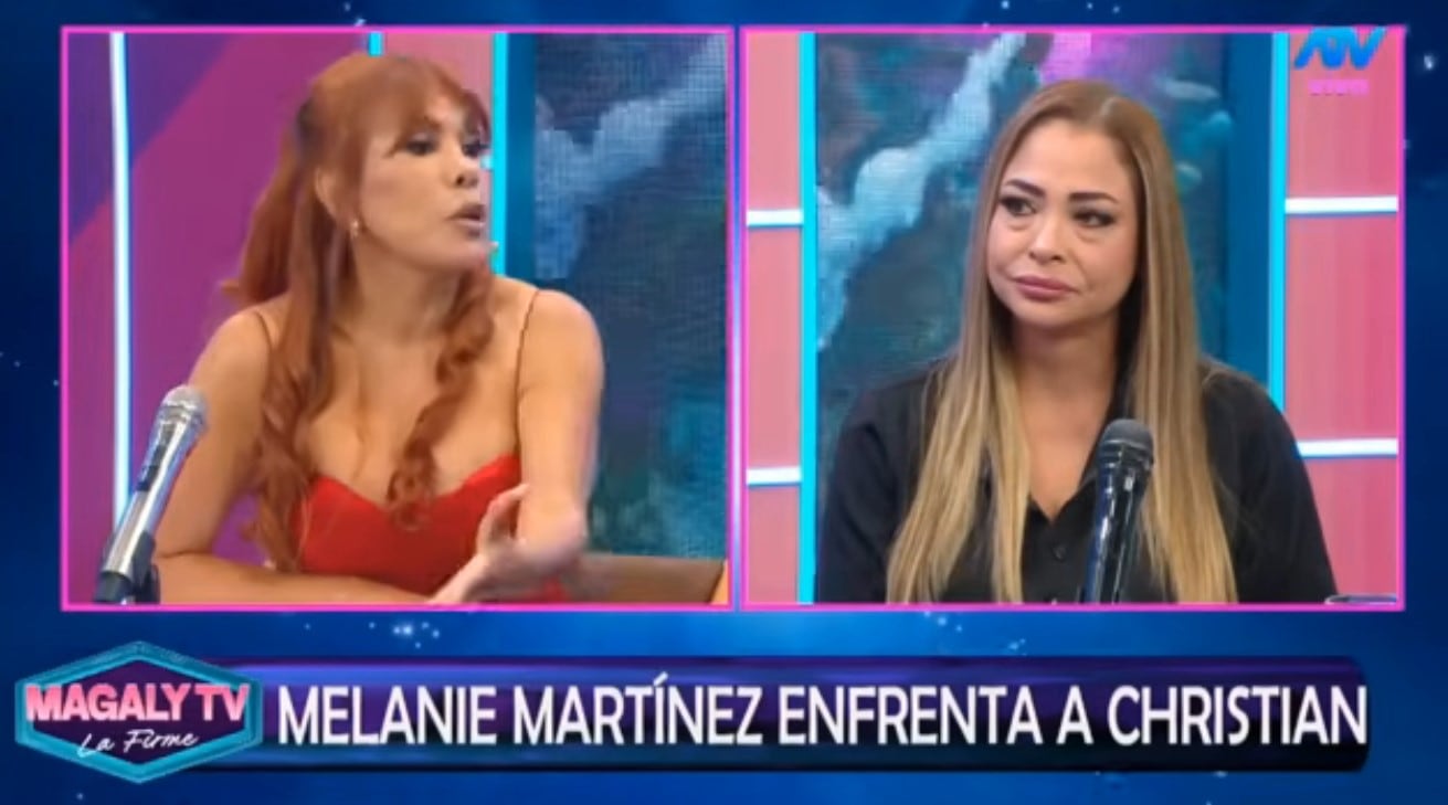Magaly TV expone delicado estado de hija de Christian Domínguez. Captura: Magaly Tv La Firme.
