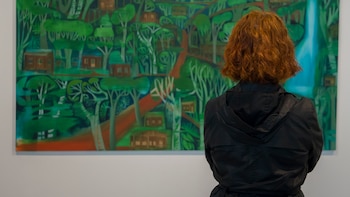 Florencia Böhtlingk, en un viaje