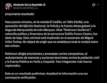 Abelardo de la Espriella - crédito @ABDELAESPRIELLA/X