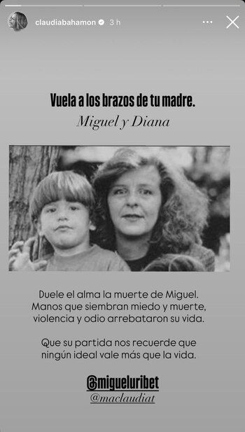 La presentadora recordó a la