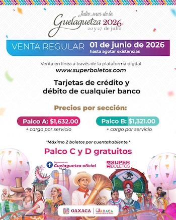 La Guelaguetza reúne a miles de visitantes en el Cerro del Fortín cada julio.
Delegaciones de todo Oaxaca participan en la máxima fiesta cultural del estado.
El Auditorio Guelaguetza será sede de presentaciones emblemáticas en 2026. (Cortesía Gobierno del Estado de Oaxaca)