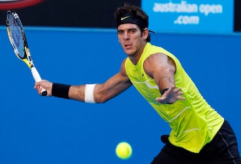 Foto de archivo: el tenista