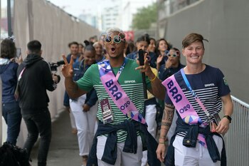 Isaquias Guimaraes Queiroz y Raquel