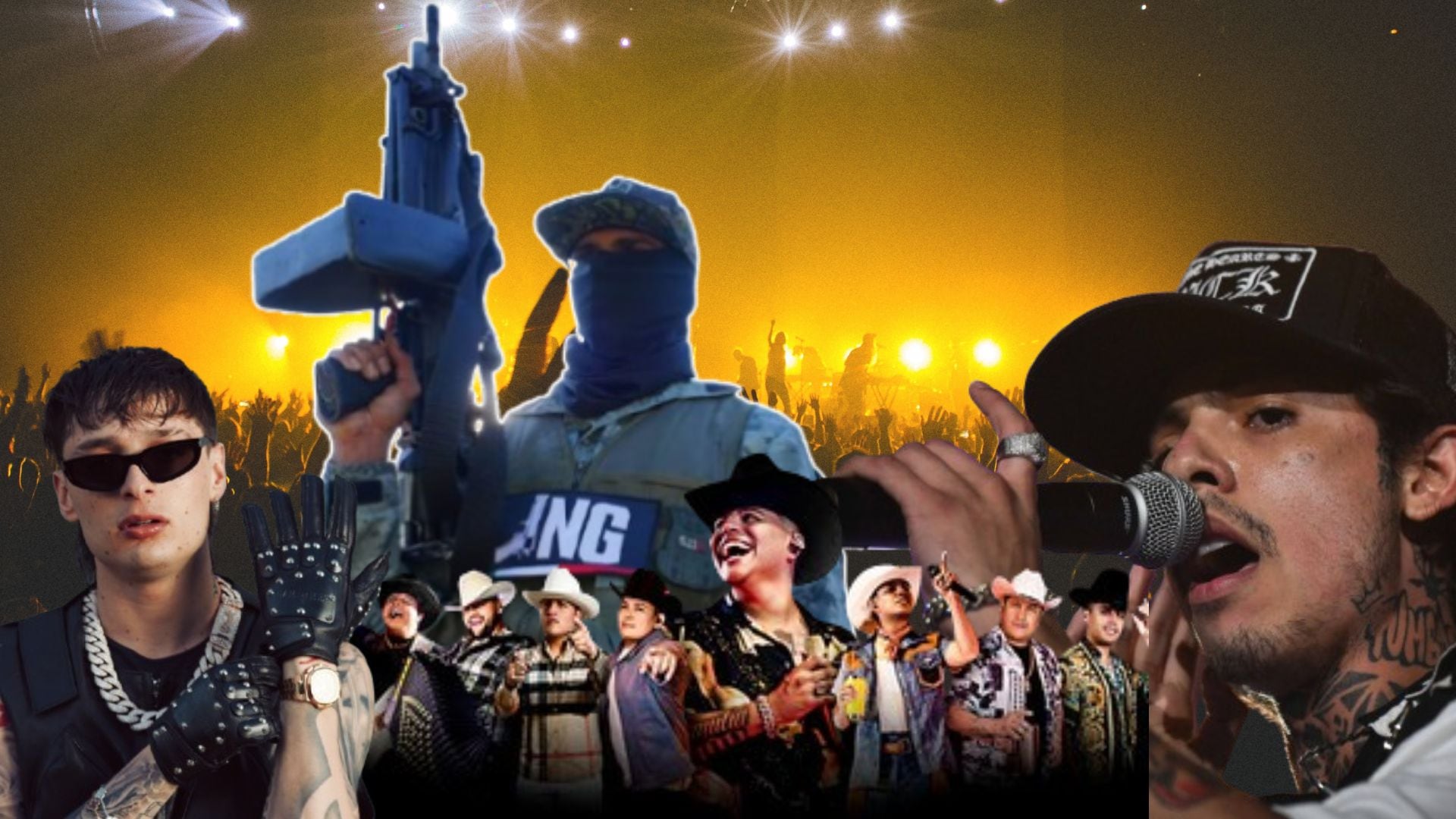 Crimen organizado extiende sus tentáculos a la música: Así controla  festivales y conciertos - Infobae