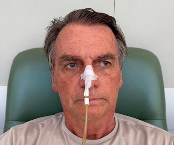 Jair Bolsonaro se halla hospitalizado