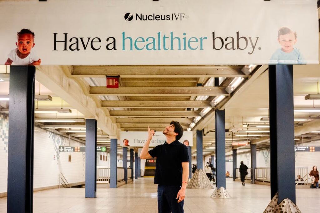 El software de Nucleus Genomics permite a los padres comparar embriones según más de 2.000 predicciones genéticas, incluyendo salud y rasgos físicos (Crédito: Nucleus Genomics)