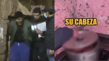 Hallan restos humanos en vivienda y detienen a dos investigados por homicidio. (Foto composición: Infobae Perú/Captura video: Panamericana TV)