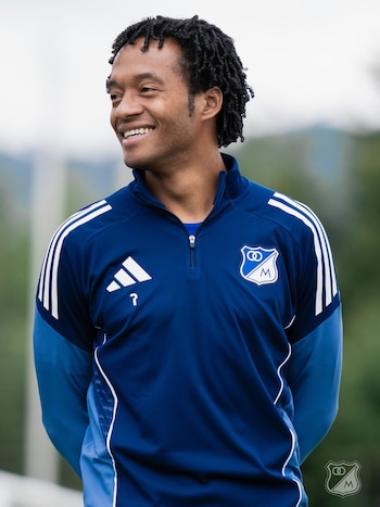 El futbolista vinculó su trayectoria profesional con su fe y dijo que busca reflejar en Millonarios lo que vivió en su carrera - crédito Millonarios