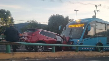 Así quedó la camioneta que