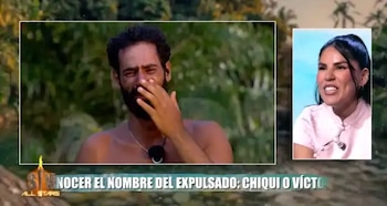Asraf Beno e Isa Pantoja en 'Supevivientes: All Stars' (MEDIASET ESPAÑA).