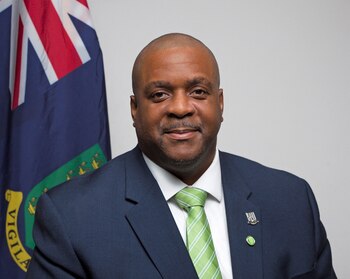 Andrew Fahie, primer ministro de