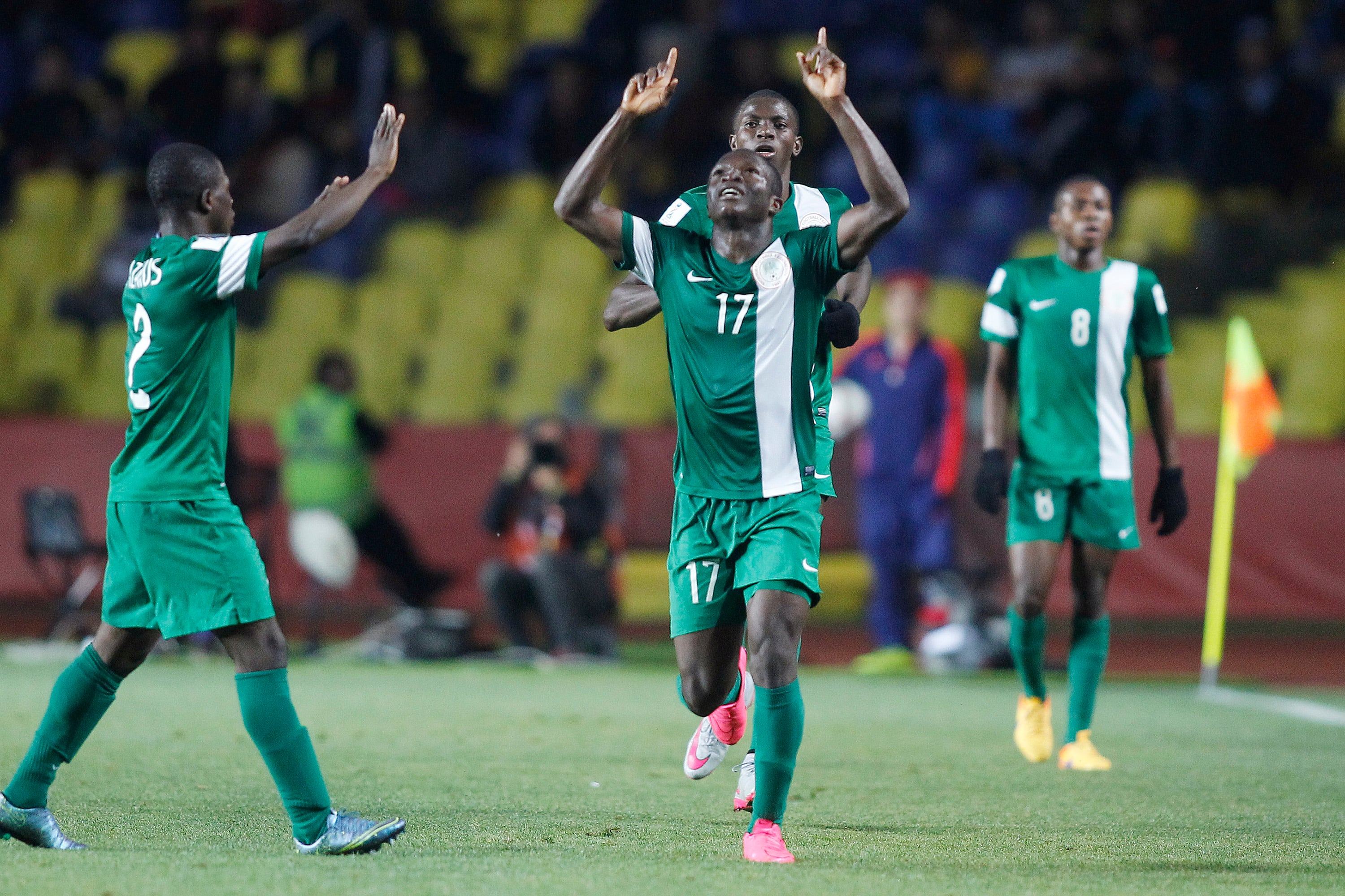 El jugador nigeriano Osinachi Christian Ebere en una fotografía de archivo. (EFE/Marcelo Hernández)
