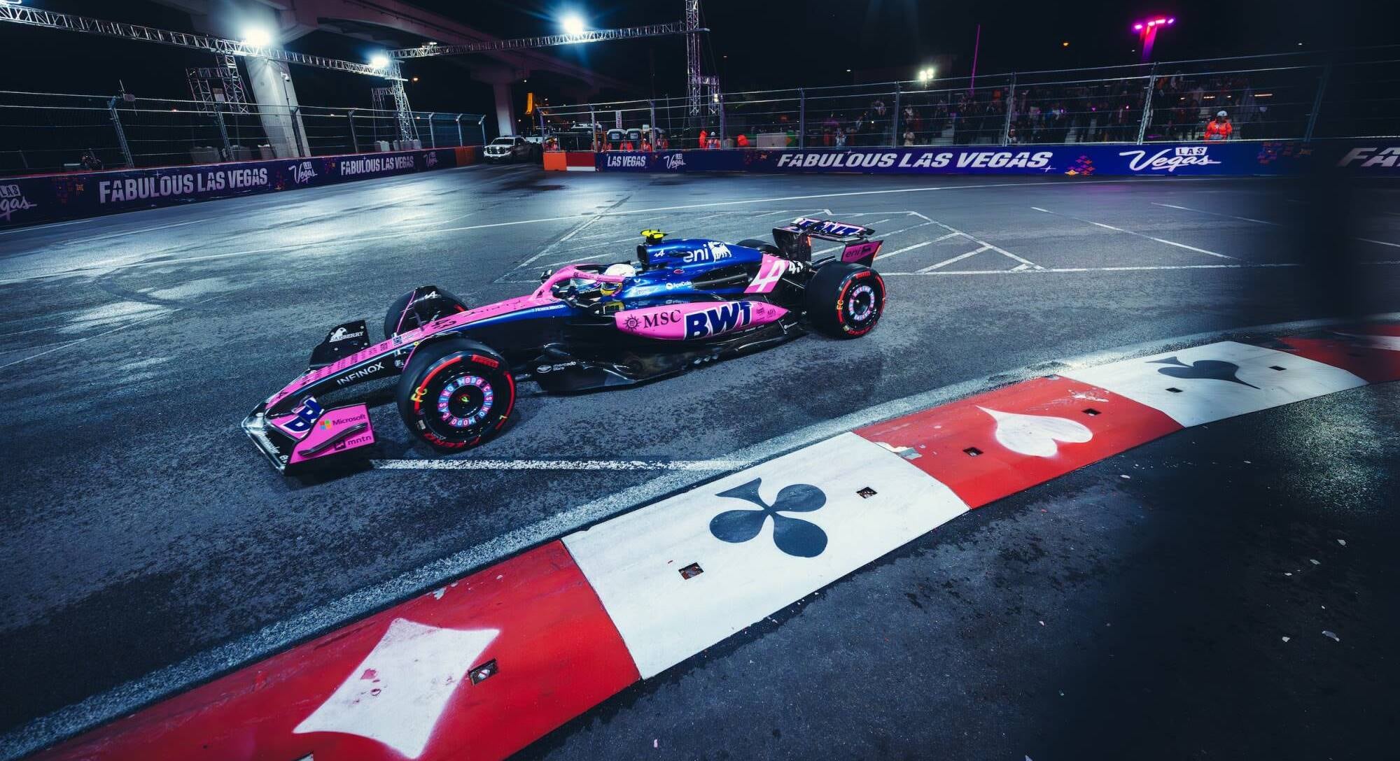 Radiografía de la carrera de Colapinto en el GP de Las Vegas de F1: superó la caótica largada, pero volvió a sufrir con el mal ritmo de su Alpine