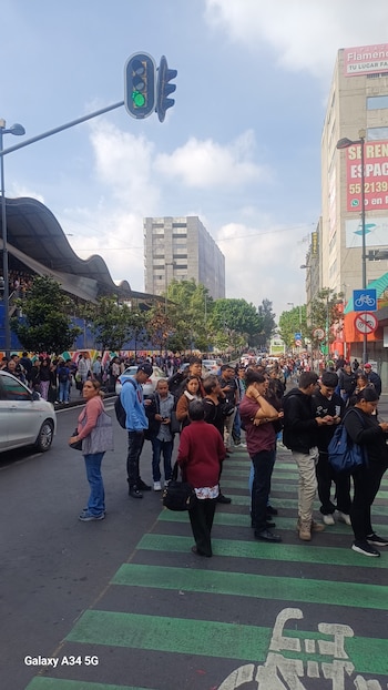 Avance en tiempo real de las diversas líneas de la red de transporte público capitalino.