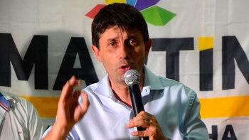 El ex futbolista y candidato