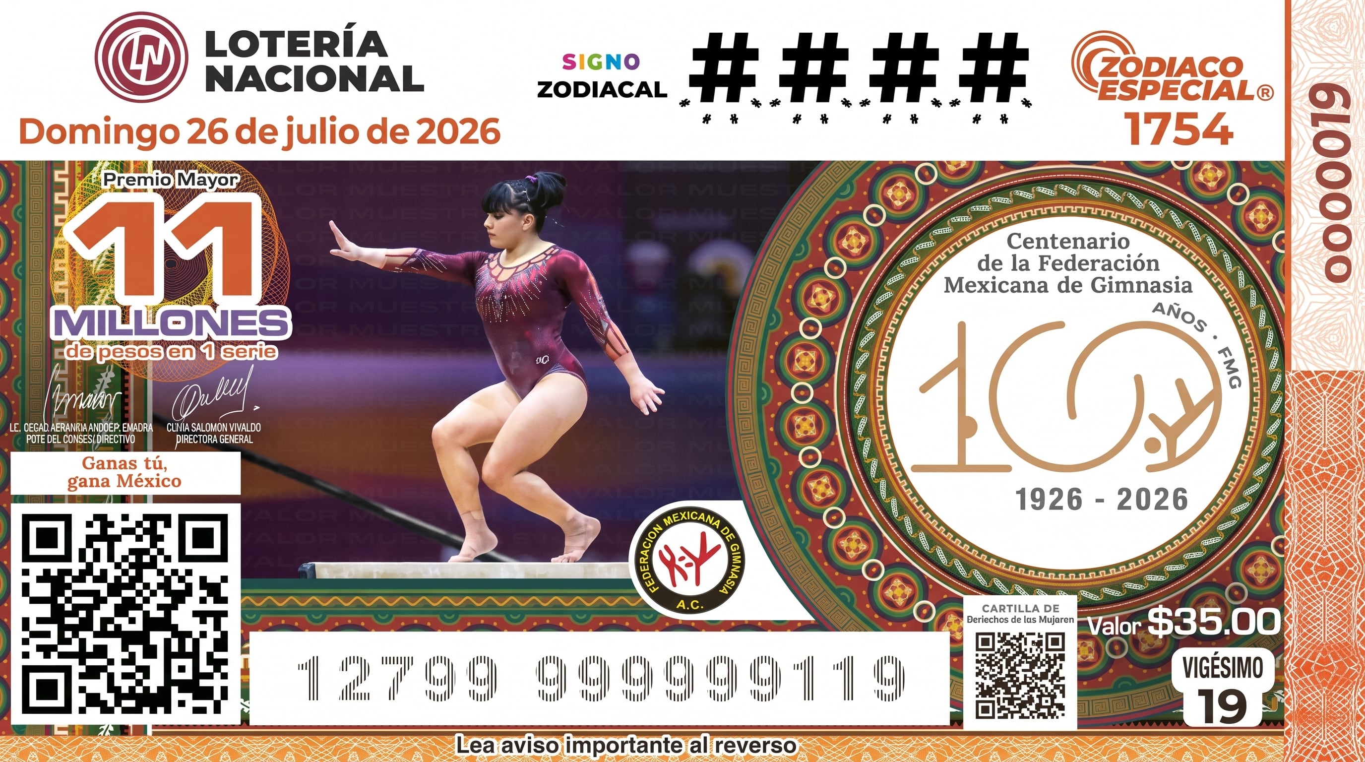 Sorteo Zodiaco Especial 1754 de la Lotería Nacional del domingo 26 de julio: resultados del premio mayor y números ganadores