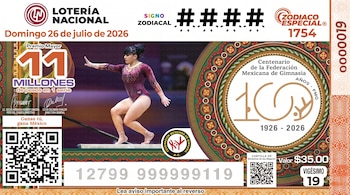 El Sorteo Zodiaco de la Lotería Nacional entregó un premio mayor de 11 millones de pesos en su edición correspondiente.