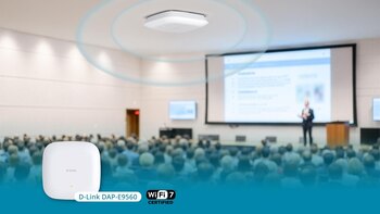 D-Link presenta un punto de acceso WiFi 7 para espacios exigentes con ancho de hasta 9.500 Mbps y puerto de 10 Gigabit