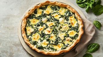 La tarta de espinaca y