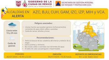 alerta amarilla