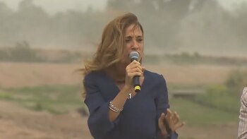 Victoria Tolosa Paz en medio