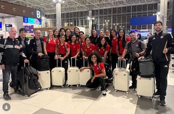 Perú viajó a Salta para los amistosos con Argentina. (FPV)