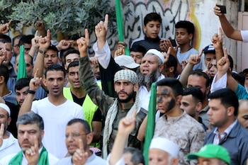 El grupo palestino Hamas en