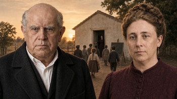 Sarmiento y su hija Faustina, en la voz de Juan Leyrado y Carla Peterson: el adelanto del nuevo corto de Infobae