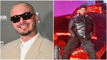 J Balvin en una presentación