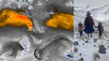 DANA Bertha cambia el tiempo en la sierra del Perú: Senamhi alerta por lluvias, nieve, granizo y vientos de hasta 45 km/h