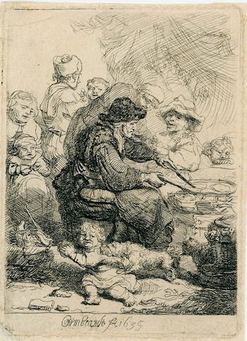 Rembrandt van Rijn, The Pancake