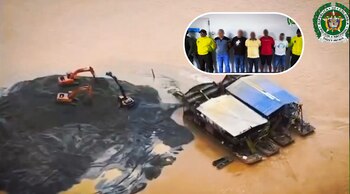 Los capturados quedaron a disposición de las autoridades- crédito @DirectorPolicia/X