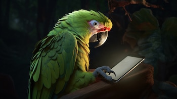 Los loros son capaces de