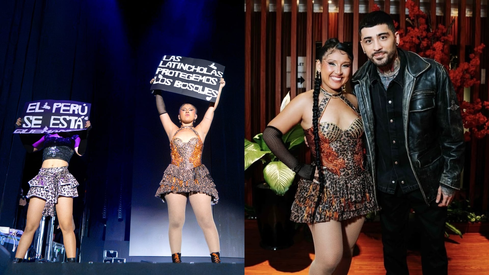 Milena Warthon detiene su show como telonera de Zayn Malik para denunciar los incendios forestales: “El Perú se está quemando”