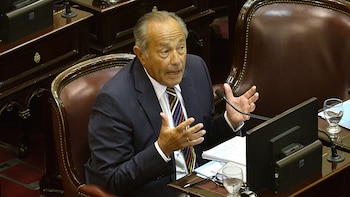 Adolfo Rodríguez Saá actualmente ocupa una banca en el Senado (Gustavo Gavotti)