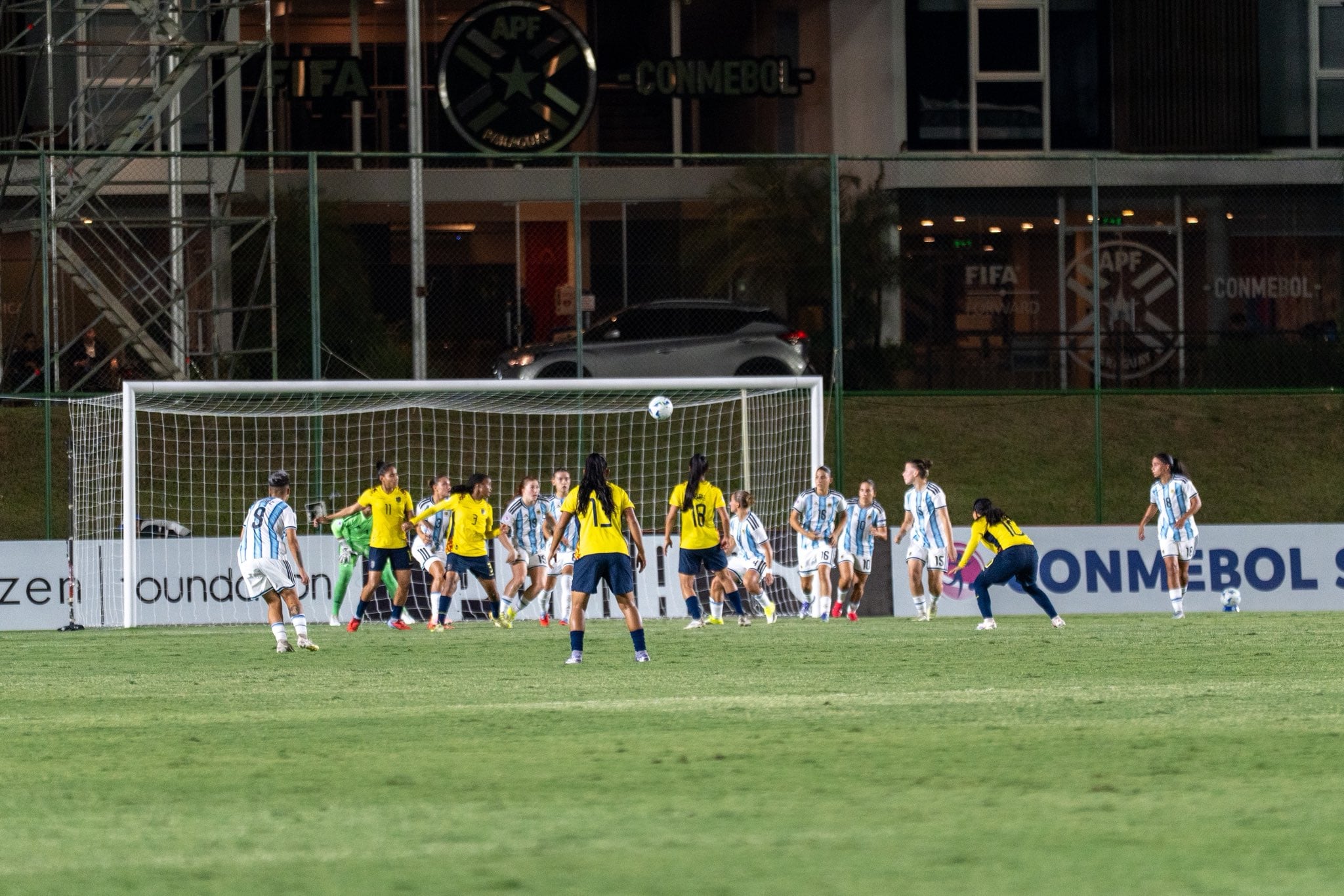 Argentina y Ecuador cerraron la tercera jornada del hexagonal final del Sudamericano Femenino Sub-20 - crédito Conmebol