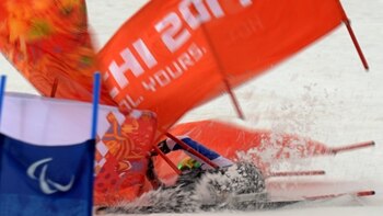 Skier Airlifted Off Ski Course After Crash; First Medals Awarded -- On the Scene