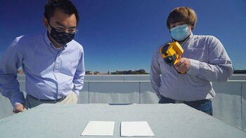 Ruan, a la izquierda, y