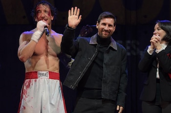 El saludo de Leo Messi