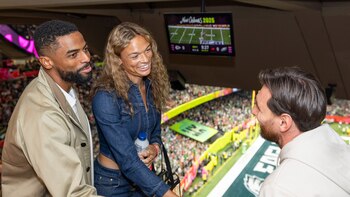 El encuentro entre Lionel Messi,