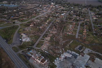 Una vista aérea de la