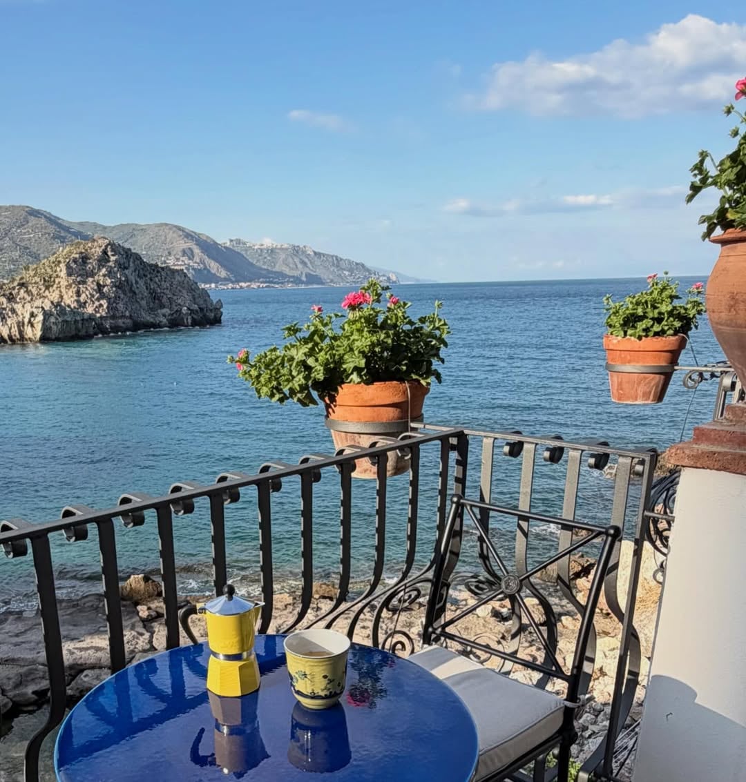 El Mediterráneo fue el protagonista de varias de las fotos que tomó Siciliani