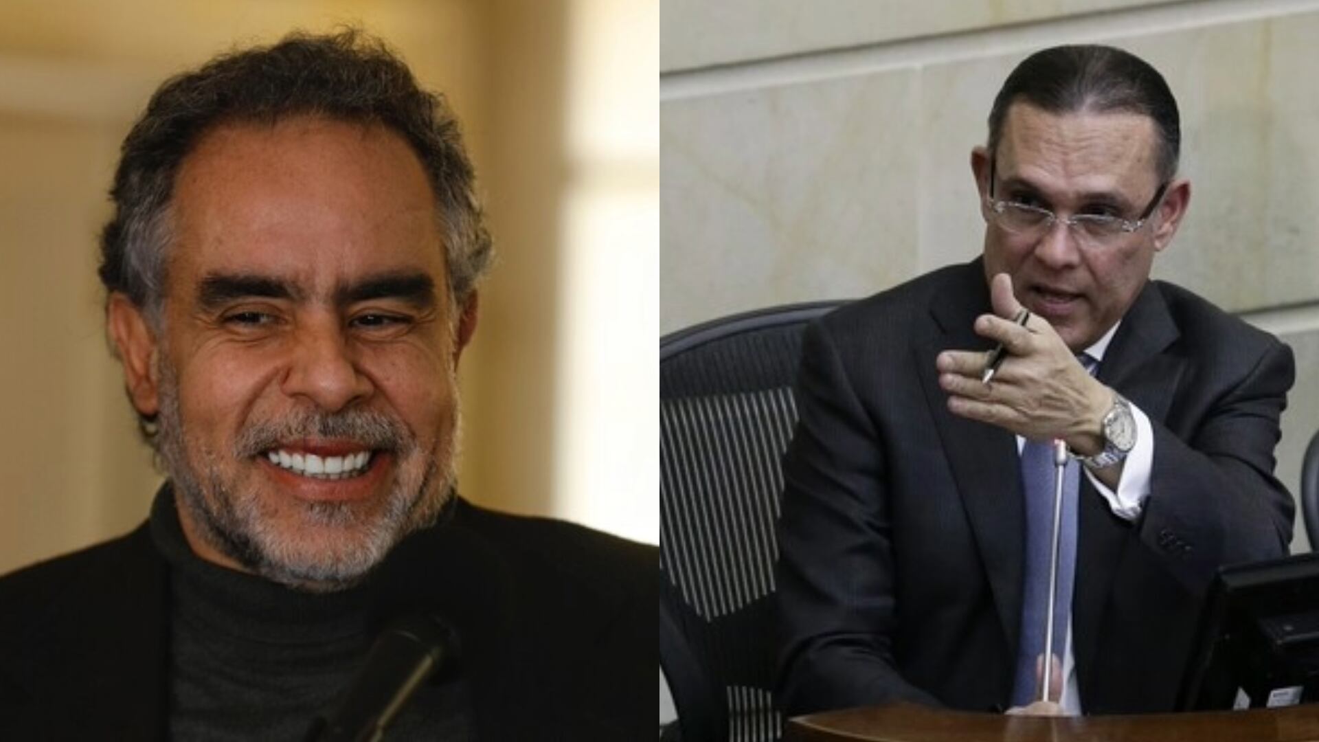 En reunión con Efraín Cepeda, el ministro enfatizó la solidez de su relación con el presidente del Senado - crédito Colprensa