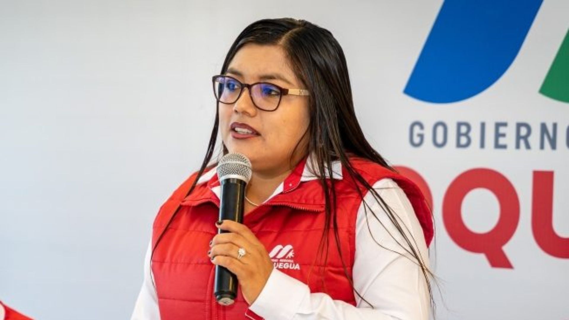 Gilia Gutierrez, goberadora de Moquegua, acusó de difamación a Fernando Olivera. (Gob.pe)