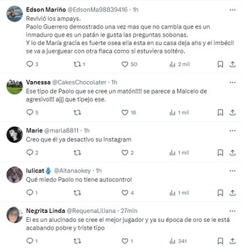 Paolo Guerrero es criticado en