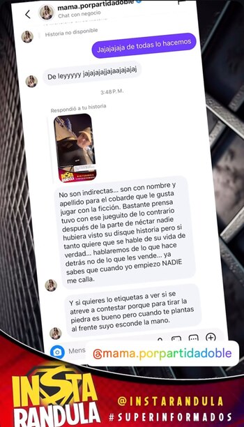 San Martín arremetió contra su