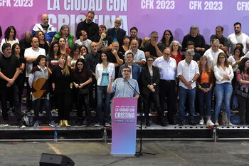 Lucía Cámpora, Daniel Filmus y