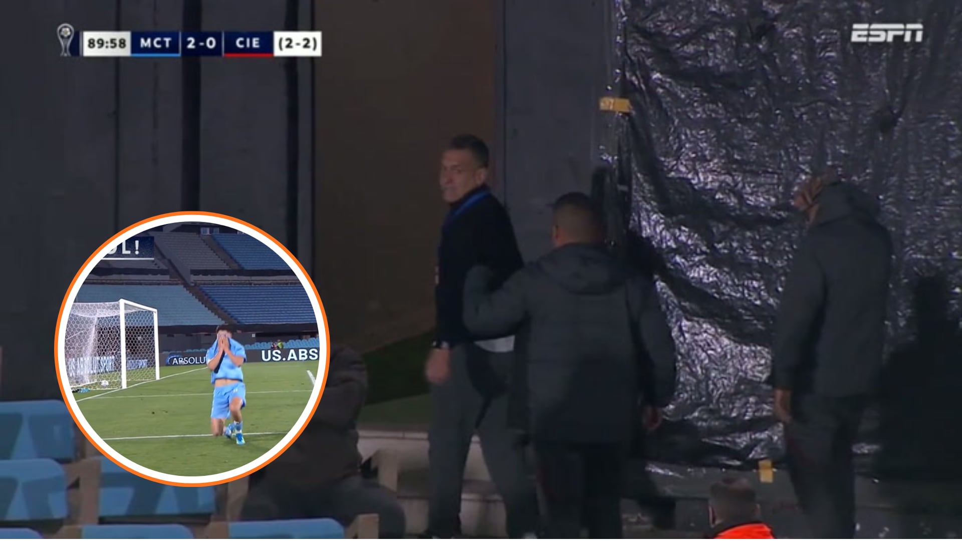 Horacio Melgarejo se fue del estadio, regresó y Montevideo City Torque anotó el gol que eliminó a Cienciano en Copa Sudamericana